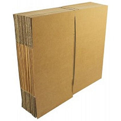 Double Wall Corrugated Dispatch Cartons, W457xD457xH457mm, Brown, Pack of 15