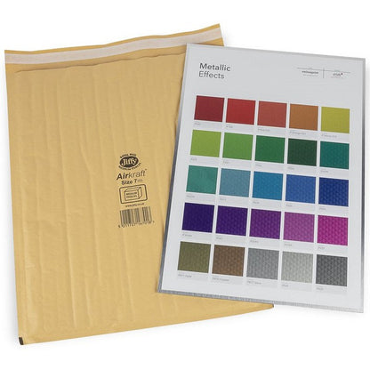 Jiffy Airkraft No.7 Bubble Lined Postal Bags, 340x445mm Peel & Seal, Gold, Pack of 100