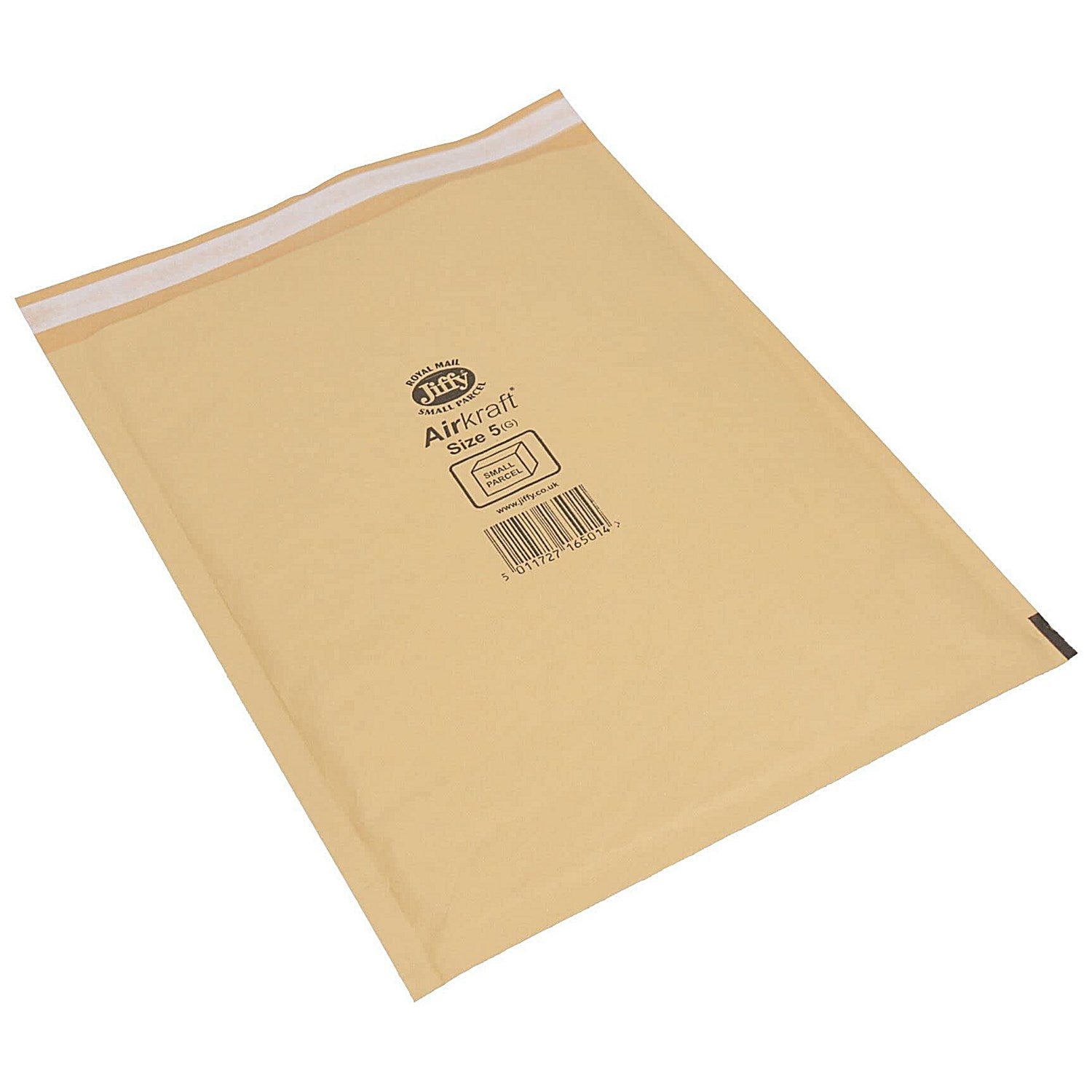 Jiffy Airkraft No.5 Bubble Lined Postal Bags, 260x345mm Peel & Seal, Multi Gold, Pack of 10 Easy2Order : JF79975