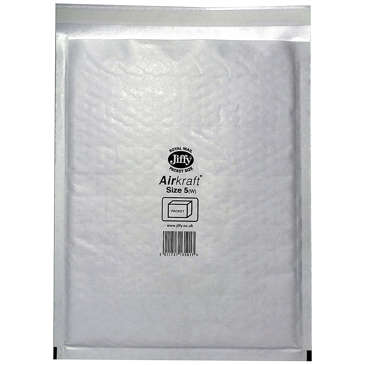 Jiffy Airkraft No.5 Bubble Lined Postal Bags, 260x345mm Peel & Seal, Multi White, Pack of 10 Easy2Order : JF79977