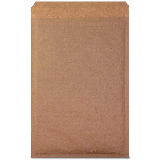 Jiffy Ocean Green Uncoated Mailers, 6/F, Brown, Pack of 100