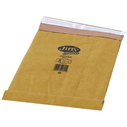 Jiffy No.3 Padded Bag Envelopes, 195x343mm, Brown, Pack of 100