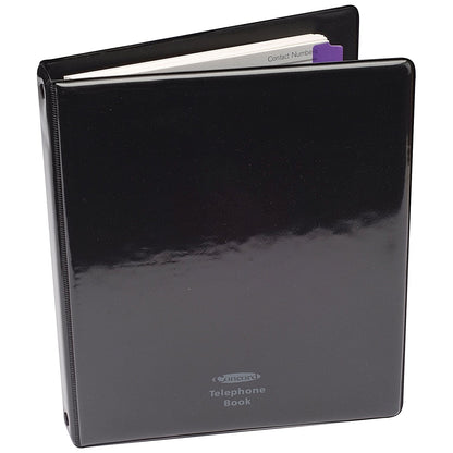 Concord Telephone Address Binder A5 Black