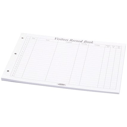 Concord Refill for Loose-Leaf Visitors Book, 50 Sheets