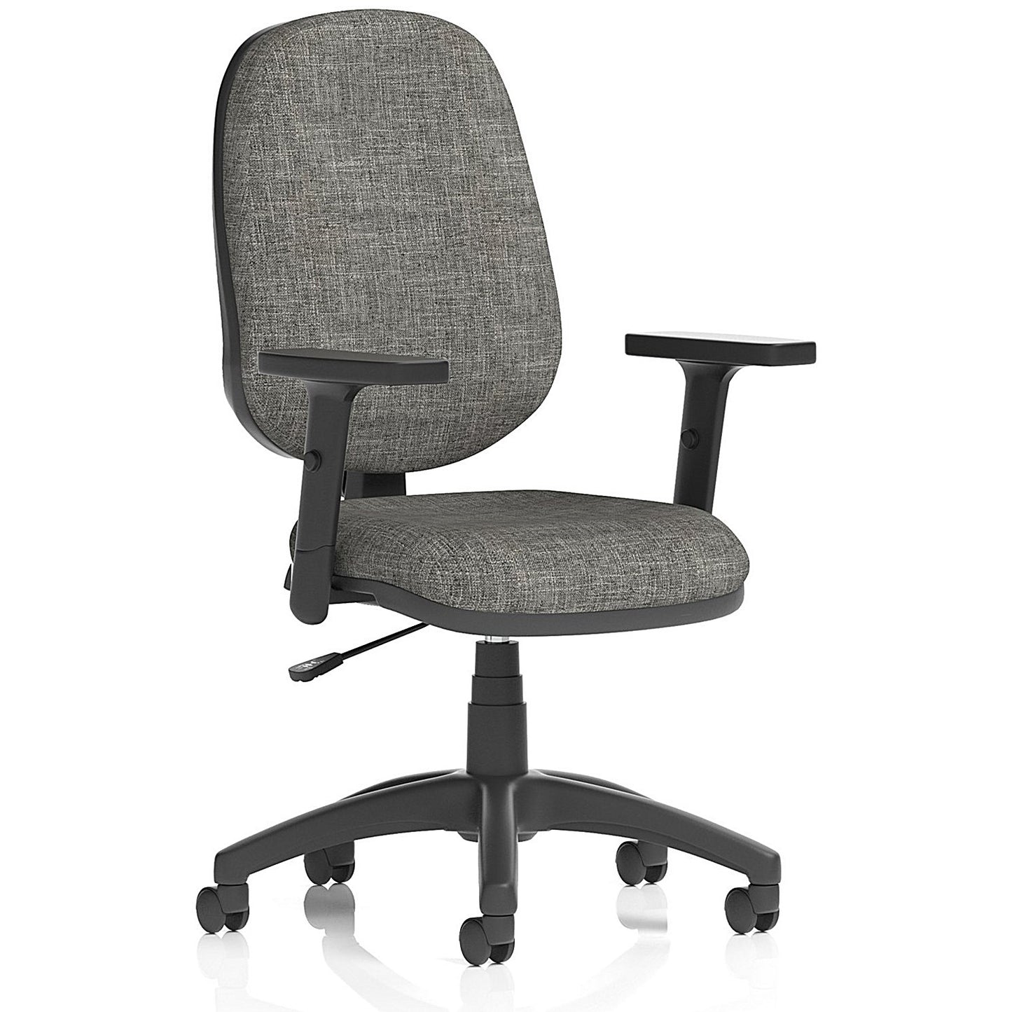 Eclipse Plus I Operator Chair, Height Adjustable Arms, Charcoal