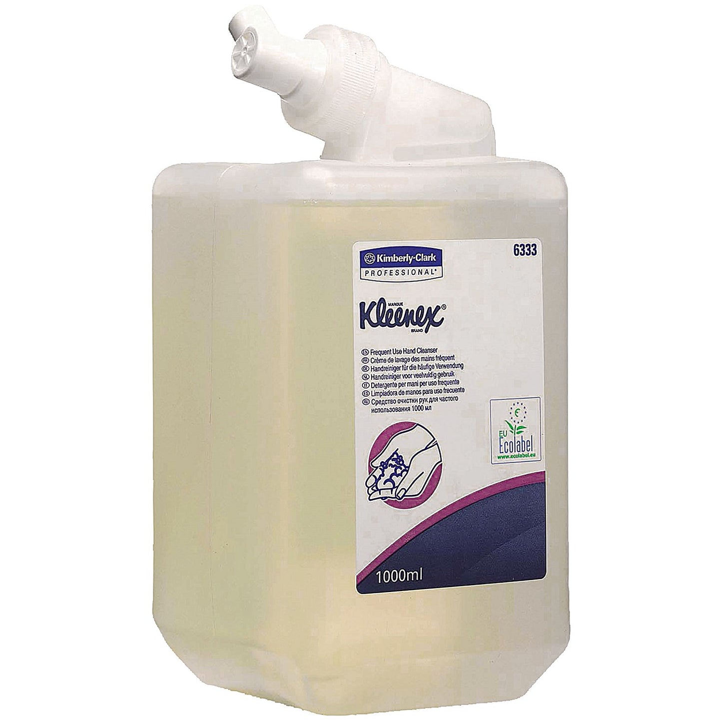 Kleenex Frequent Use Hand Wash Cartridge, 1 Litre, Pack of 6