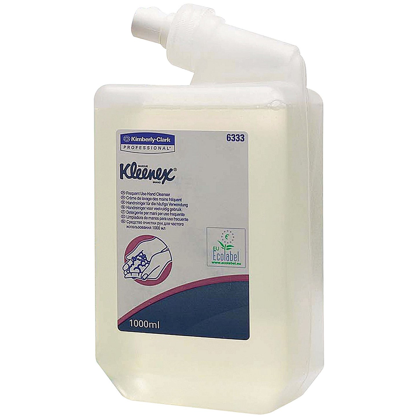 Kleenex Frequent Use Hand Wash Cartridge, 1 Litre, Pack of 6