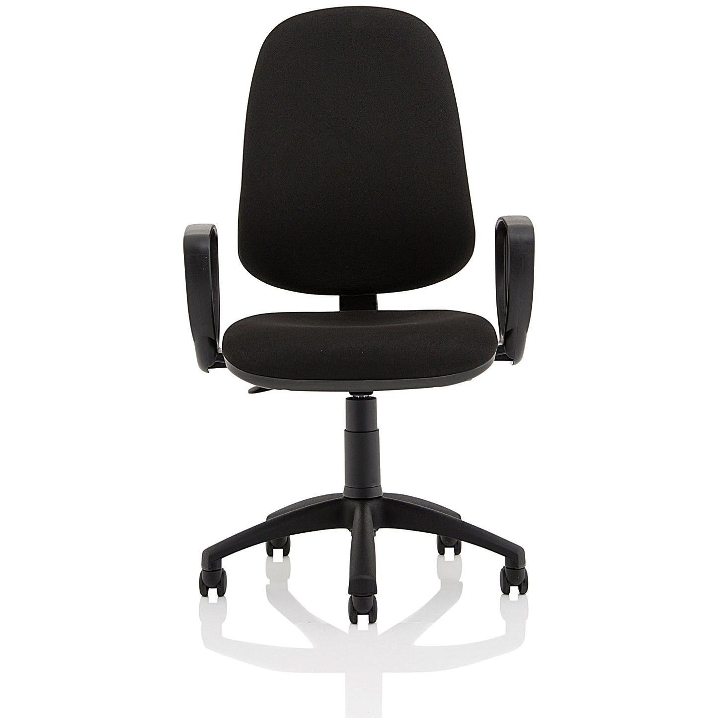 Eclipse Plus XL Operator Chair, Fixed Height Arms, Black