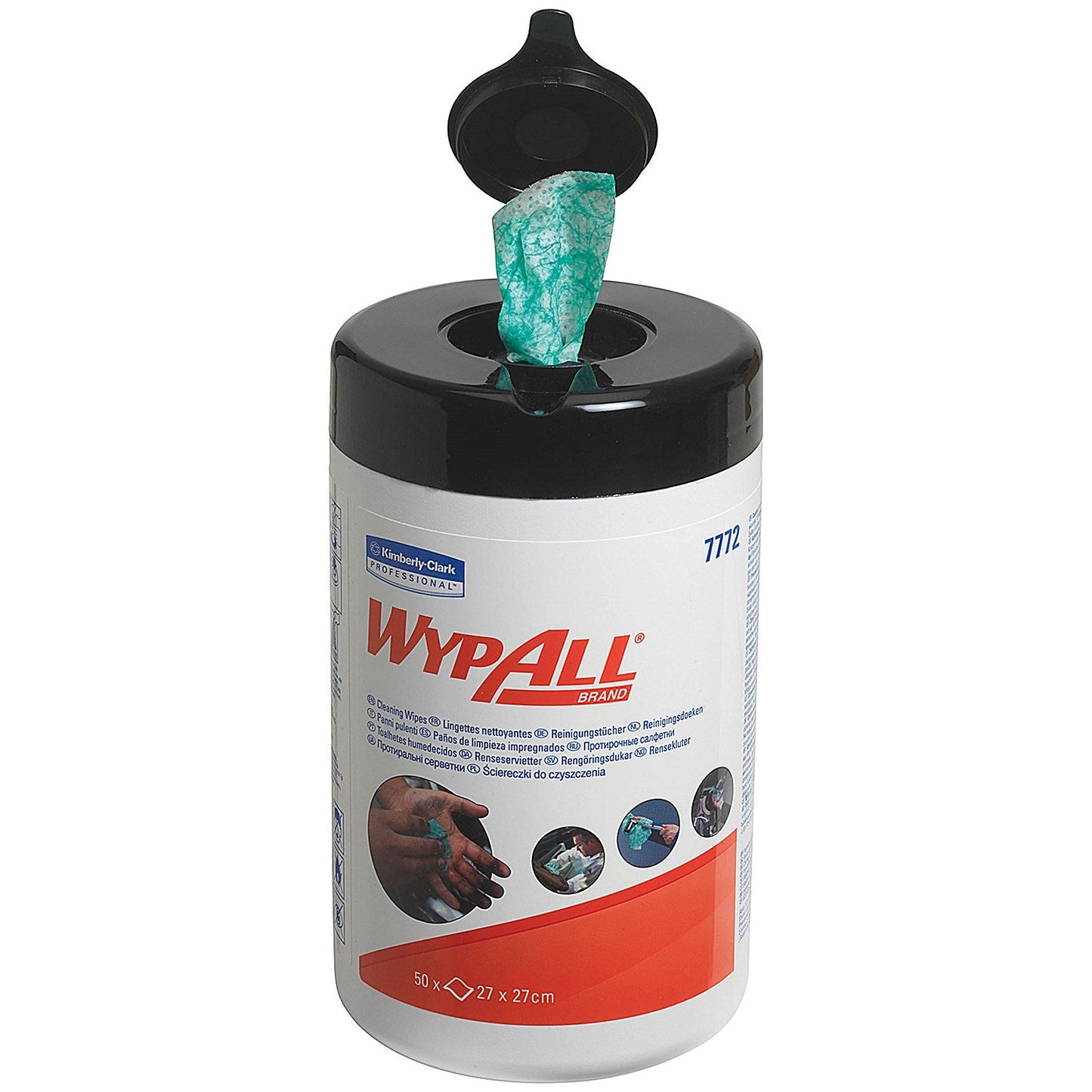 Wypall Multipurpose Cleaning Wipes 1-Ply Green x50 Pack of 6 Easy2Order : KC00560