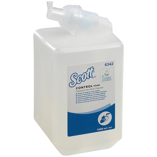 Scott Control Foam Frequent Use Hand Cleanser Cassette, Clear, 1 Litre
