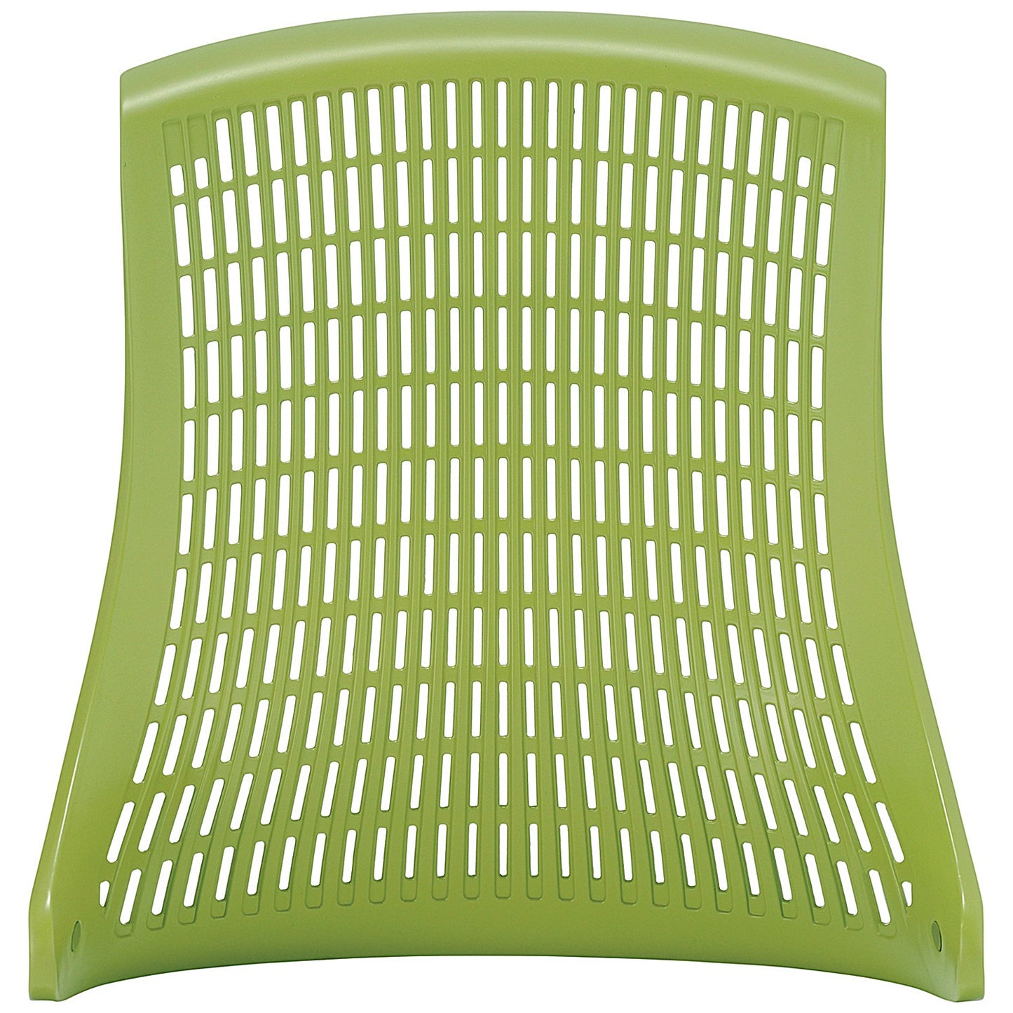 Flex Task Black Frame & Seat Operator Chair, Headrest, Height Adjustable Arms, Green Back