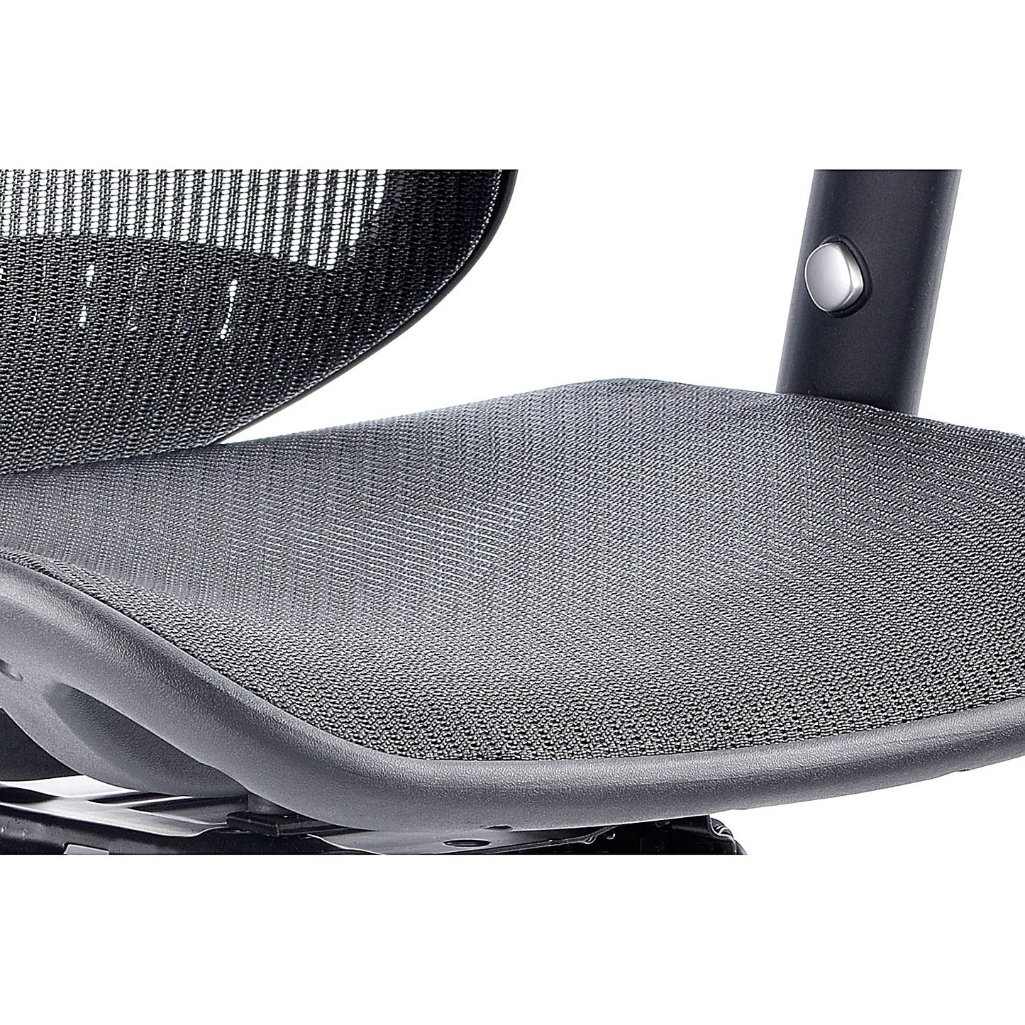 Mirage Mesh Back Executive Chair, Headrest, Height Adjustable Arms, Black