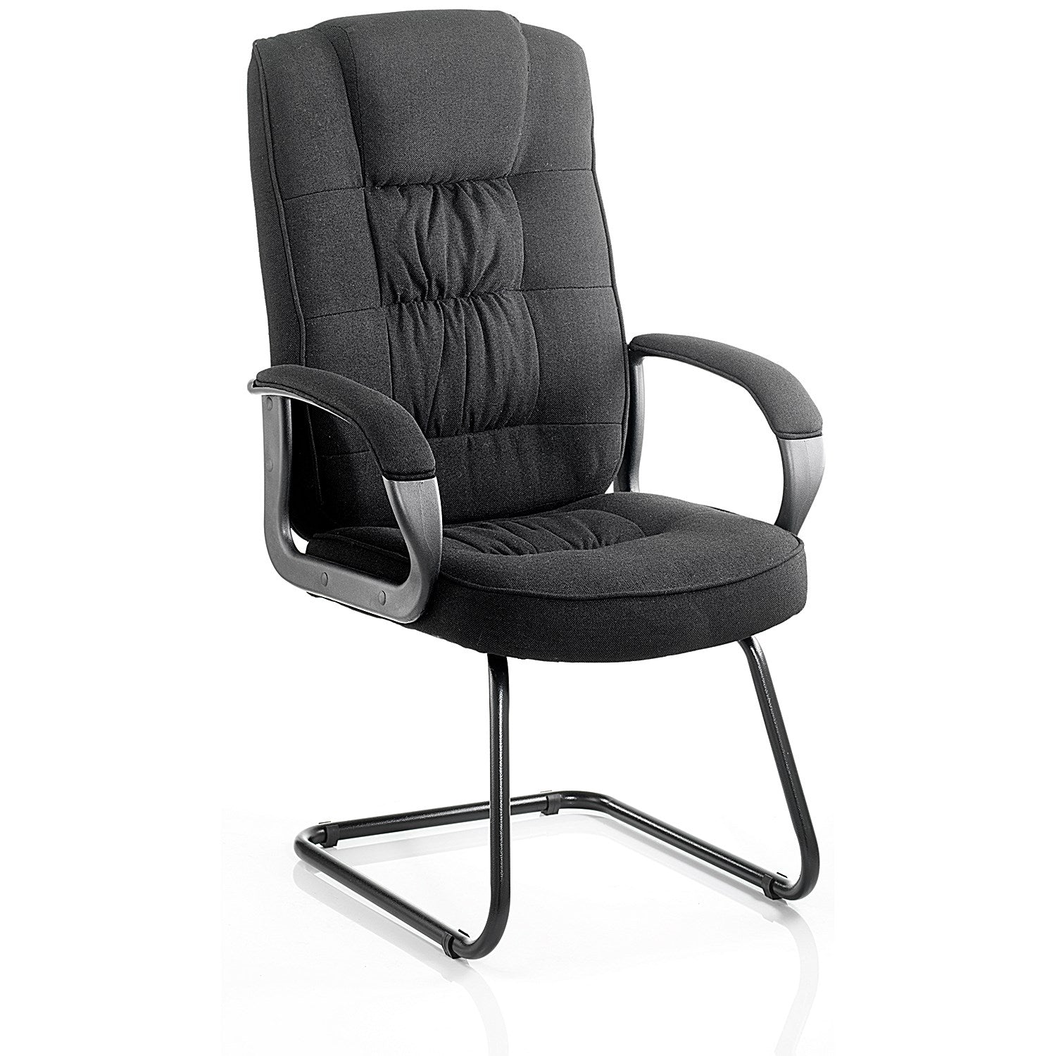 Moore Visitor Cantilever Chair, Black Easy2Order : KC0149