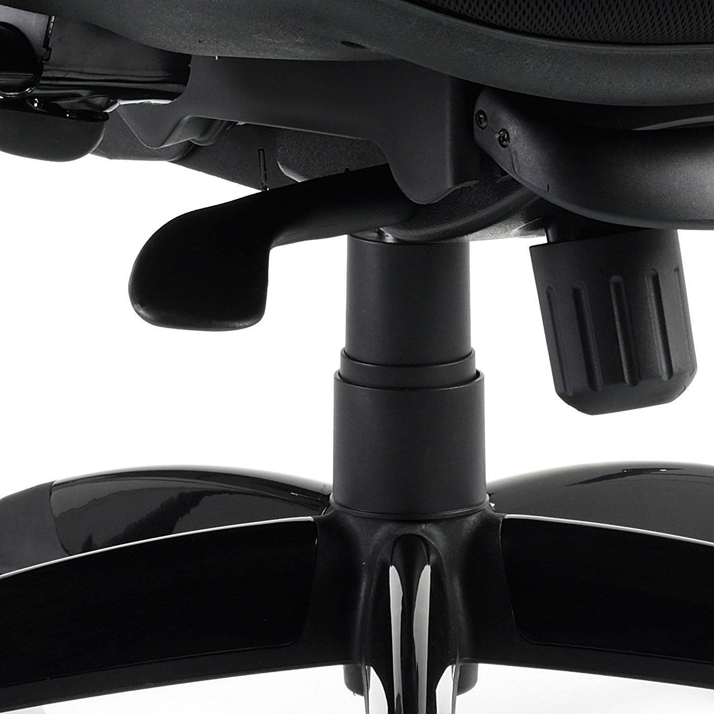 Stealth Shadow Ergo Mesh Back Posture Chair, Headrest, Height Adjustable Arms, Black