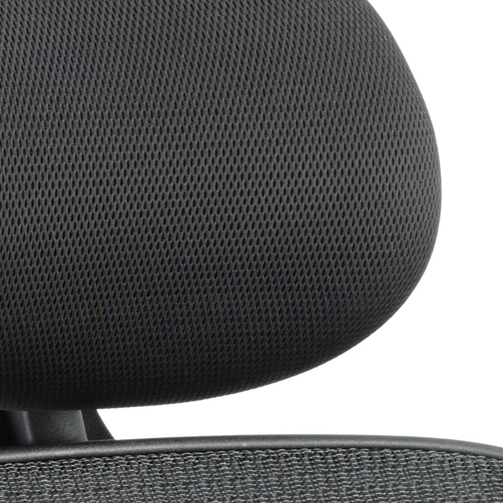 Stealth Shadow Ergo Mesh Back Posture Chair, Headrest, Height Adjustable Arms, Black Easy2Order : KC0158