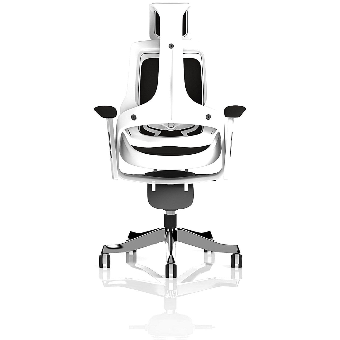 Zure Executive Chair, Headrest, Height Adjustable Arms, Black