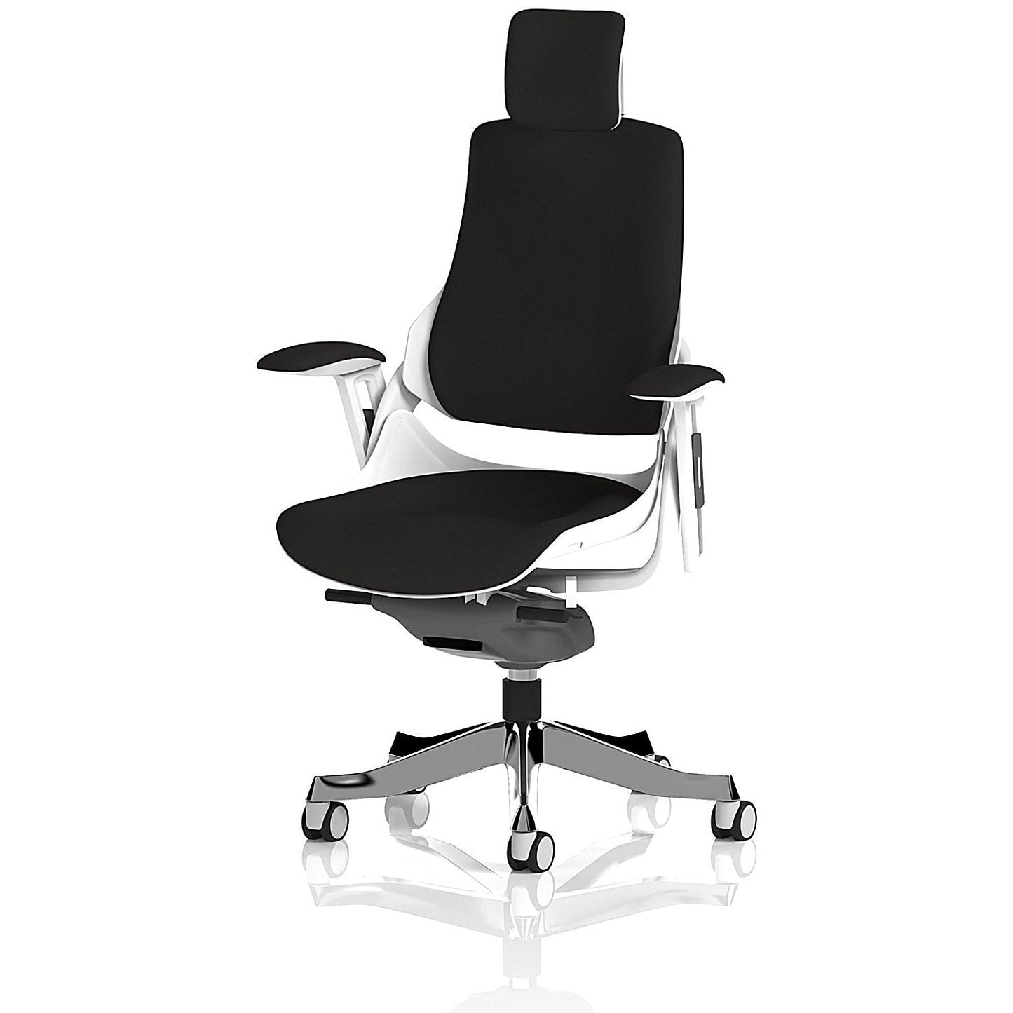 Zure Executive Chair, Headrest, Height Adjustable Arms, Black Easy2Order : KC0161