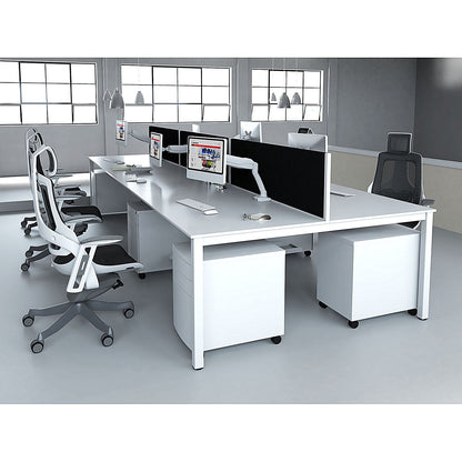Zure Executive Mesh Chair, Headrest, Height Adjustable Arms, Charcoal