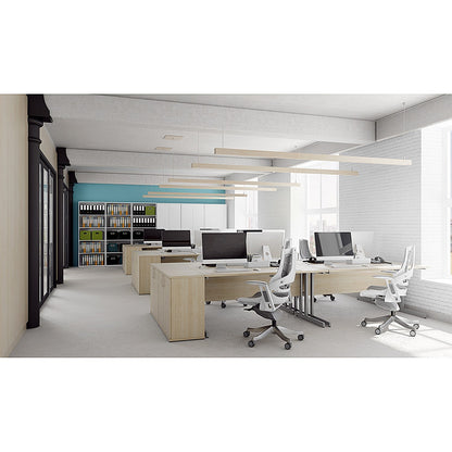 Zure Elastomer Executive Chair, Headrest, Height Adjustable Arms, Grey