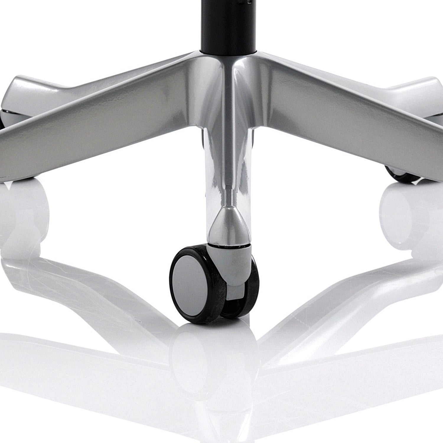 Zure Elastomer Executive Chair, Headrest, Height Adjustable Arms, Grey Easy2Order : KC0164