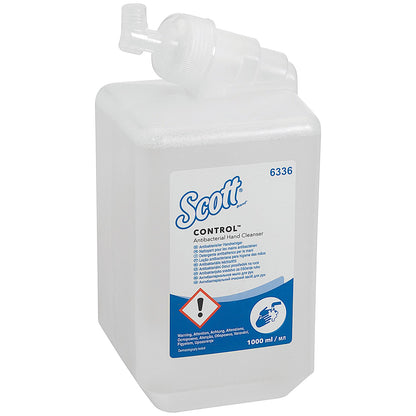 Scott Antibacterial Hand Wash Cartridge, 1 Litre, Pack of 6