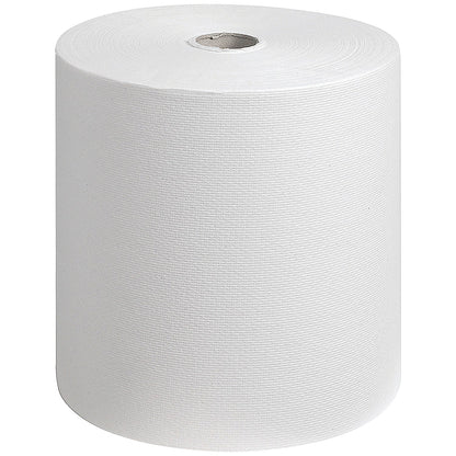 Scott Ultra 1-Ply Hand Towel Roll, 304m, White, Pack of 6