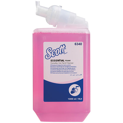 Scott Aqua Foam Hand Wash Refill, 1 Litre, Pack of 6