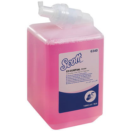 Scott Aqua Foam Hand Wash Refill, 1 Litre, Pack of 6