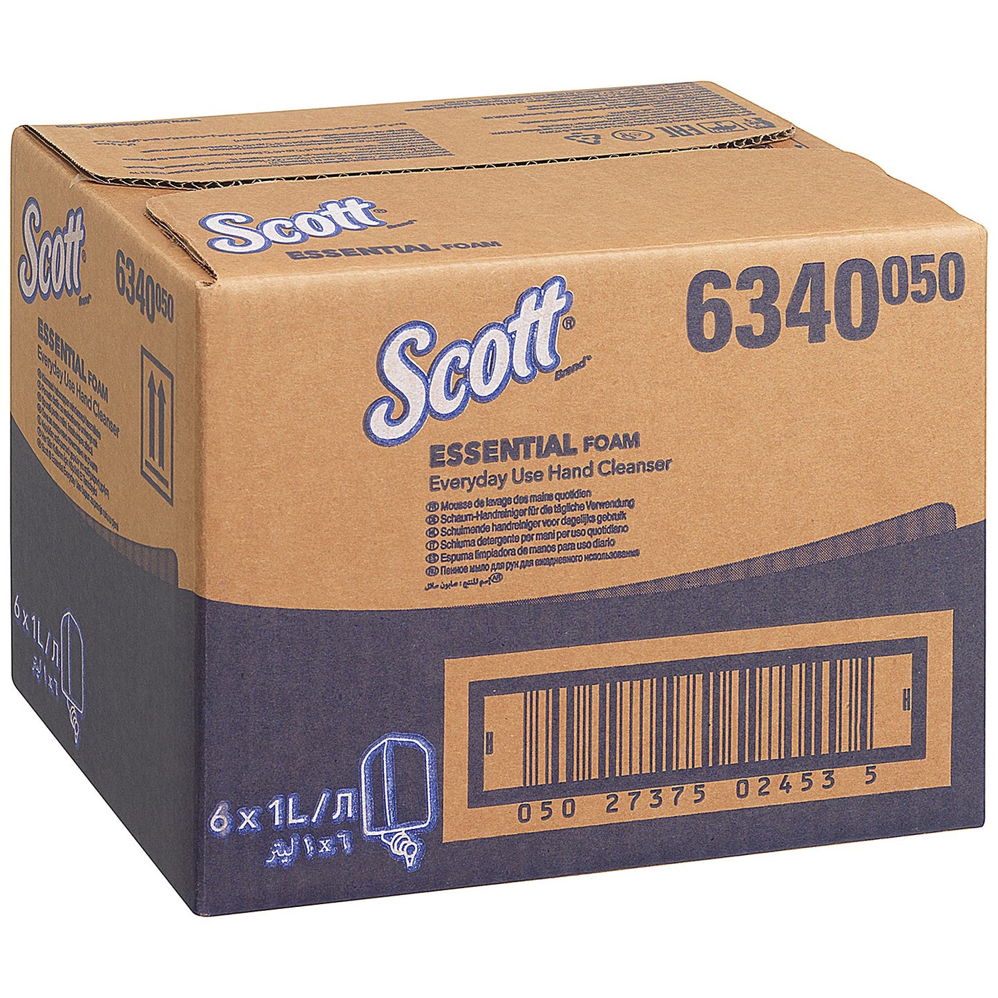 Scott Aqua Foam Hand Wash Refill, 1 Litre, Pack of 6