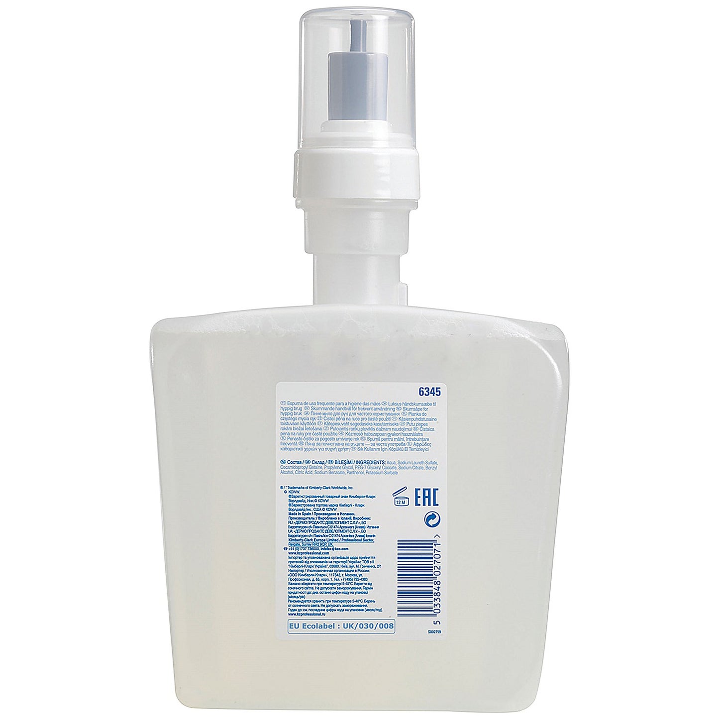 Scott Control Frequent Use Foam Hand Cleanser, 1.2L, Pack of 4