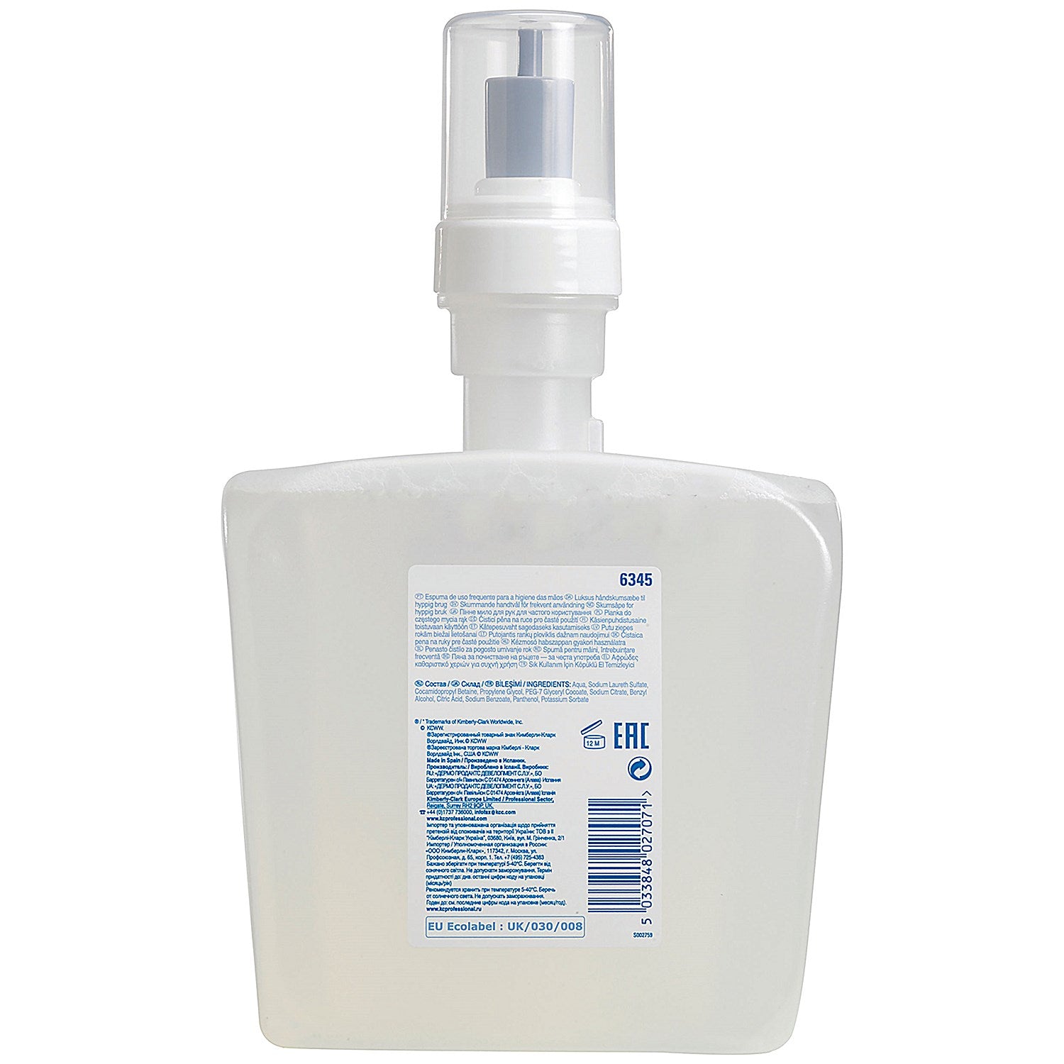 Scott Control Frequent Use Foam Hand Cleanser, 1.2L, Pack of 4