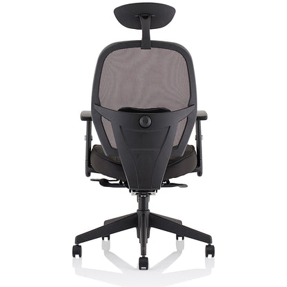 Amaze Chair, Headrest, Height Adjustable Arms, Black