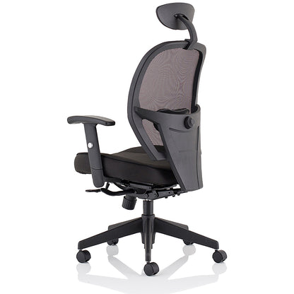 Amaze Chair, Headrest, Height Adjustable Arms, Black