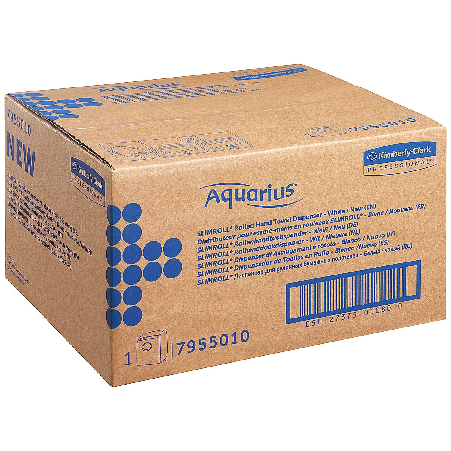 Kimberly Clark Aquarius 7955 Rolled Hand Towel Dispenser