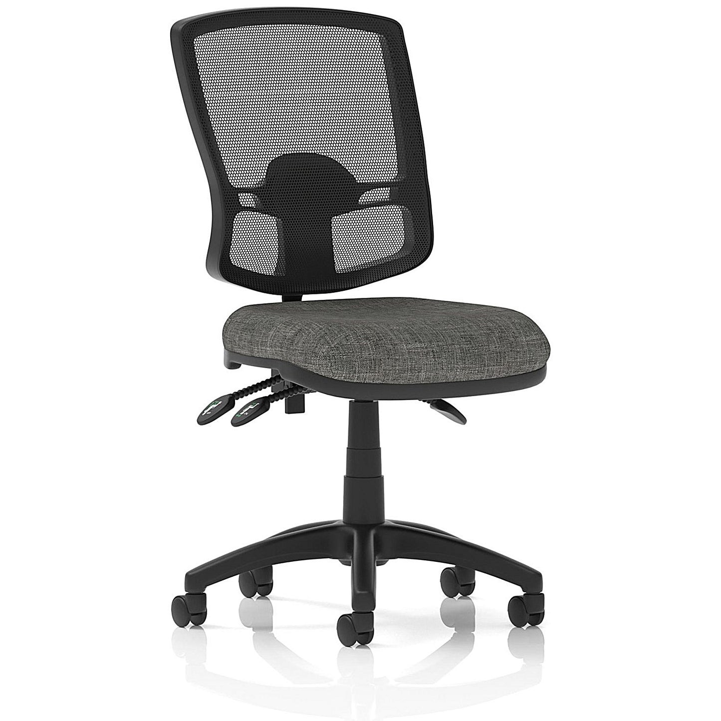 Eclipse Plus III Deluxe Mesh Back Operator Chair, Charcoal