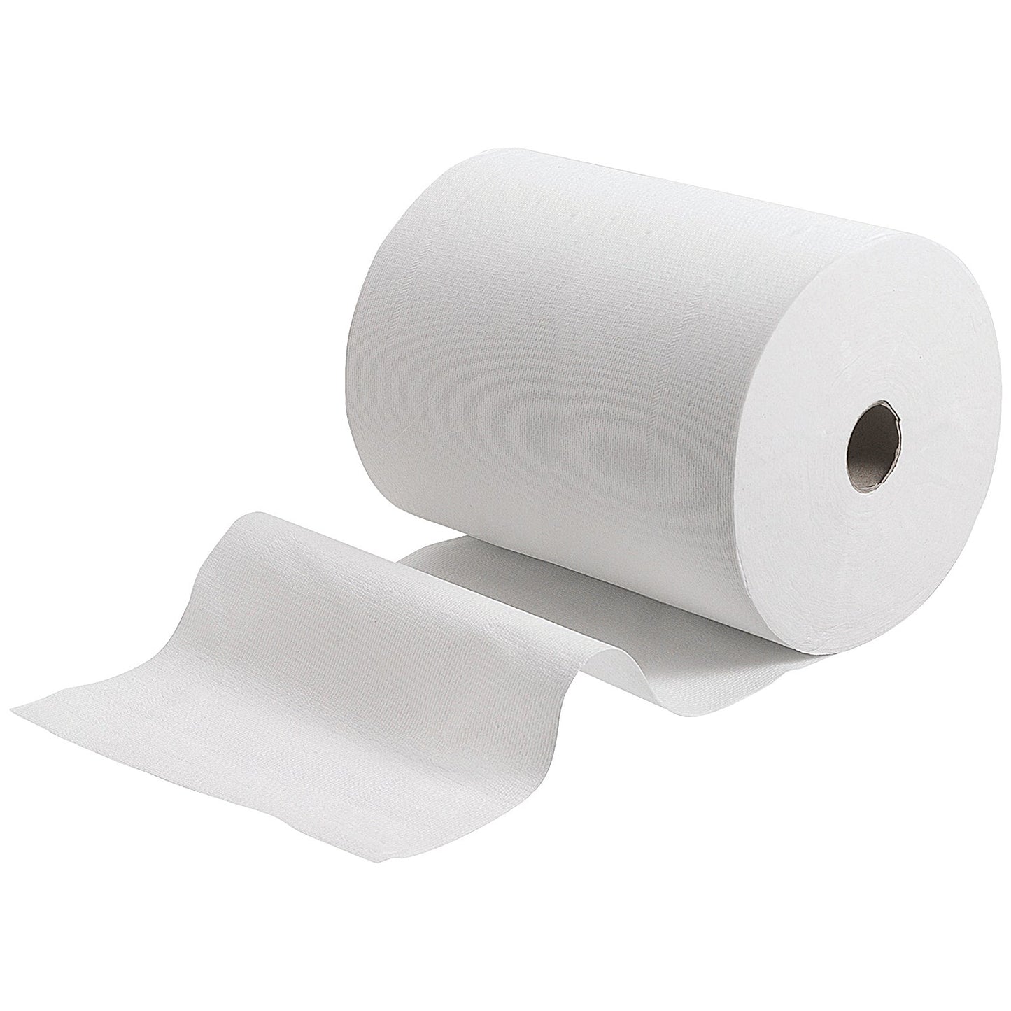 Scott 1-Ply Slimroll Towel Roll, White, Pack of 6