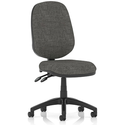 Luna II Lever Task Operator Chair, Charcoal