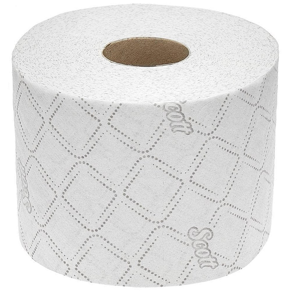 Scott Control Toilet Tissue Standard Roll, 3-Ply, 300 Sheets Per Roll, White, Pack of 30