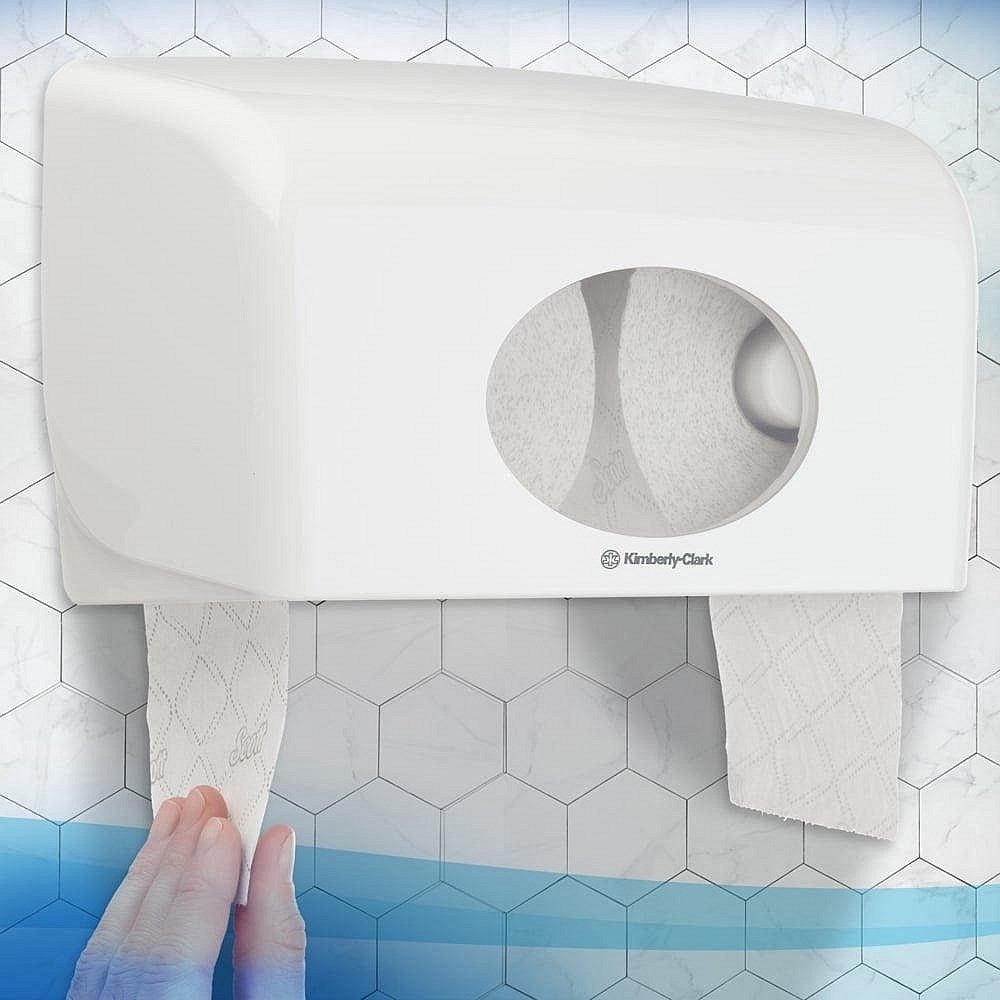 Scott Control Toilet Tissue Standard Roll, 3-Ply, 300 Sheets Per Roll, White, Pack of 30 Easy2Order : KC04477