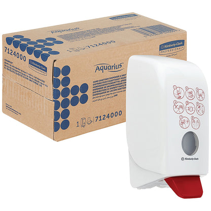 Kimberley Clark Aquarius Hand Sanitiser Dispenser, 1 Litre