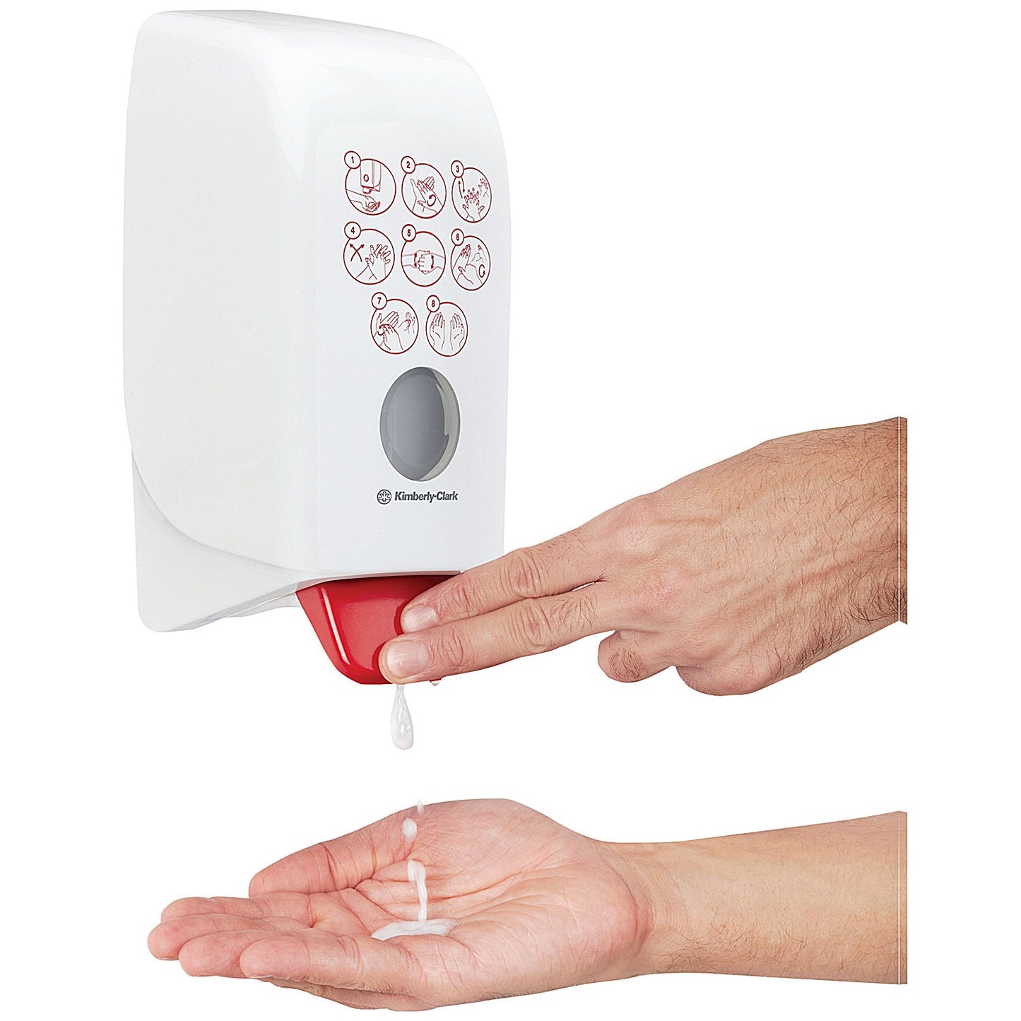Kimberley Clark Aquarius Hand Sanitiser Dispenser, 1 Litre