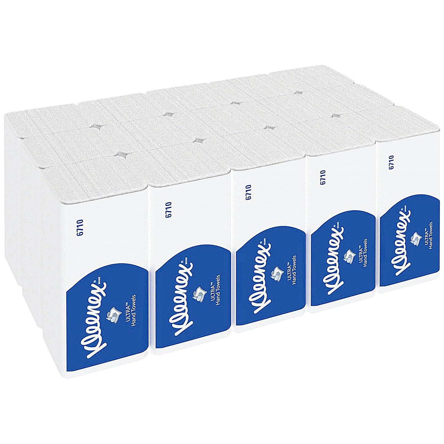 Kleenex 3-Ply Ultra Soft Hand Towels, White, Pack of 1440