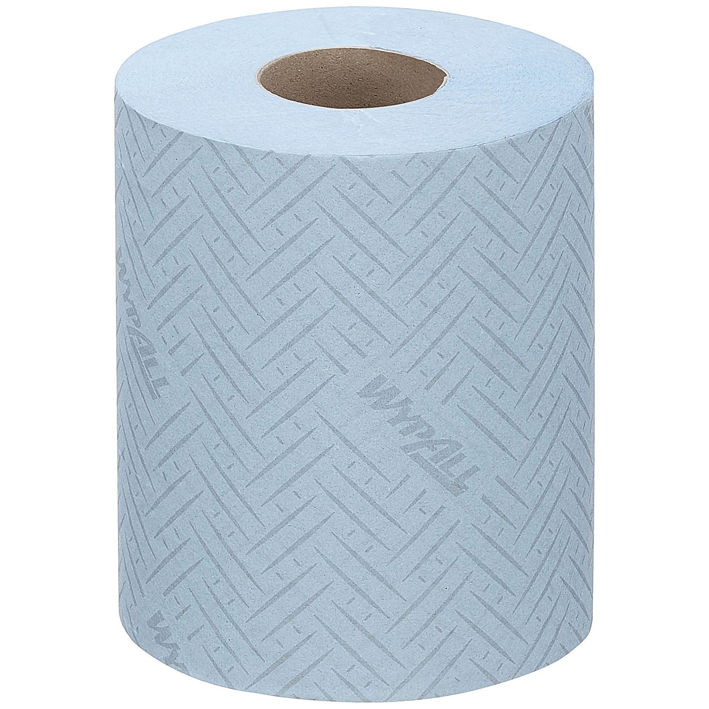 Wypall L10 1-Ply Hygiene Centrefeed Paper Roll, 163m, Blue, Pack of 6