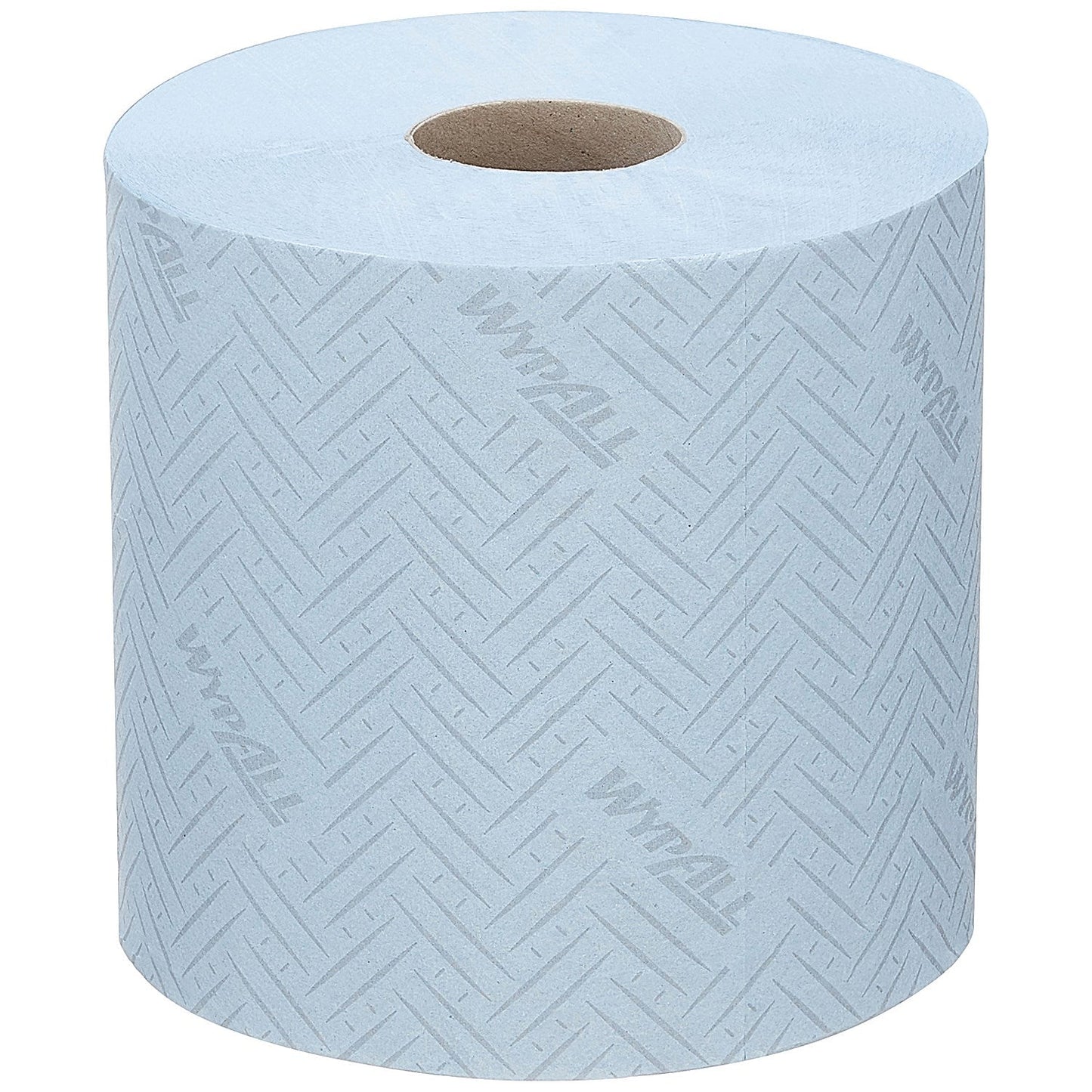 Wypall L10 1-Ply Food and Hygiene Centrefeed Roll, 304m, Blue, Pack of 6