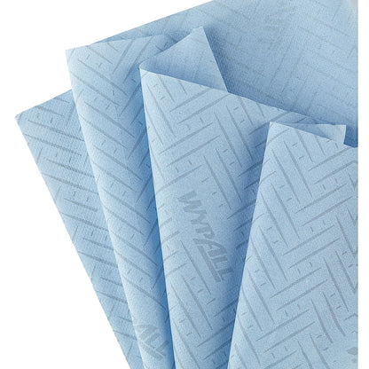 Wypall L10 1-Ply Food and Hygiene Centrefeed Roll, 304m, Blue, Pack of 6