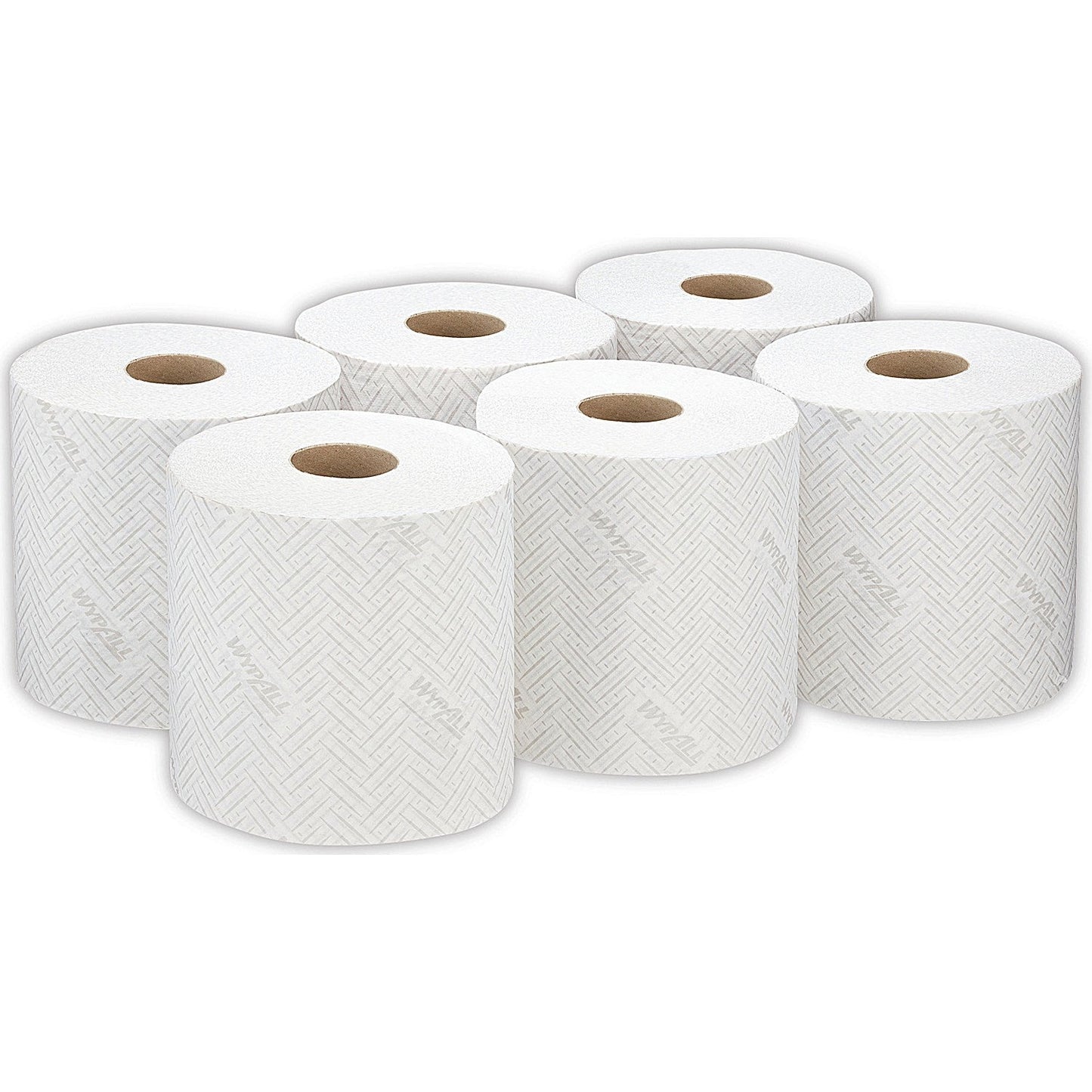 Wypall L10 1-Ply Food and Hygiene Centrefeed Roll, 304m, White, Pack of 6