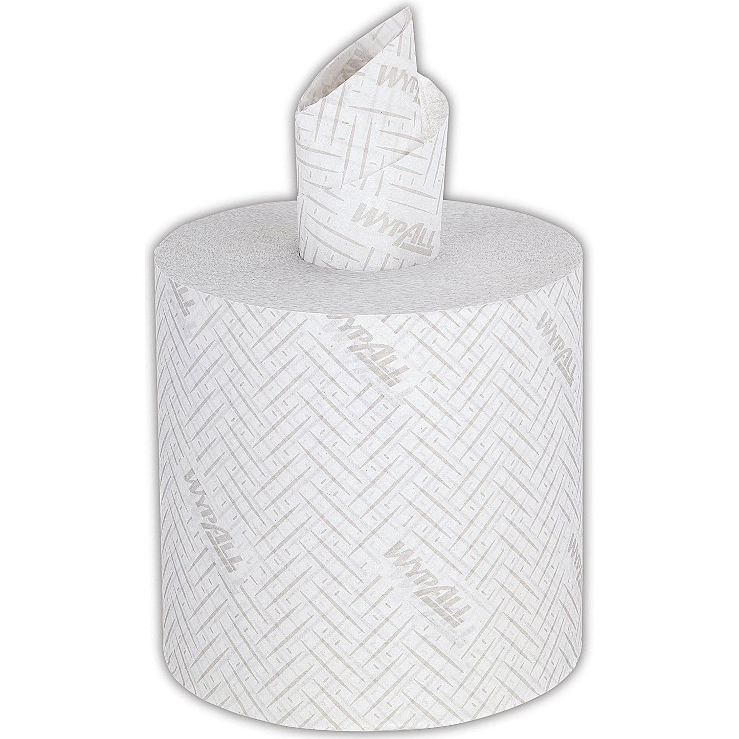 Wypall L10 1-Ply Food and Hygiene Centrefeed Roll, 304m, White, Pack of 6