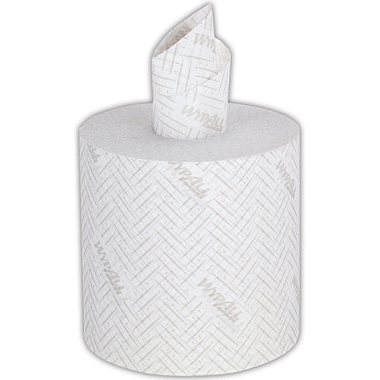 Wypall L10 1-Ply Food and Hygiene Centrefeed Roll, 304m, White, Pack of 6