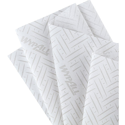 Wypall L10 1-Ply Food and Hygiene Centrefeed Roll, 304m, White, Pack of 6
