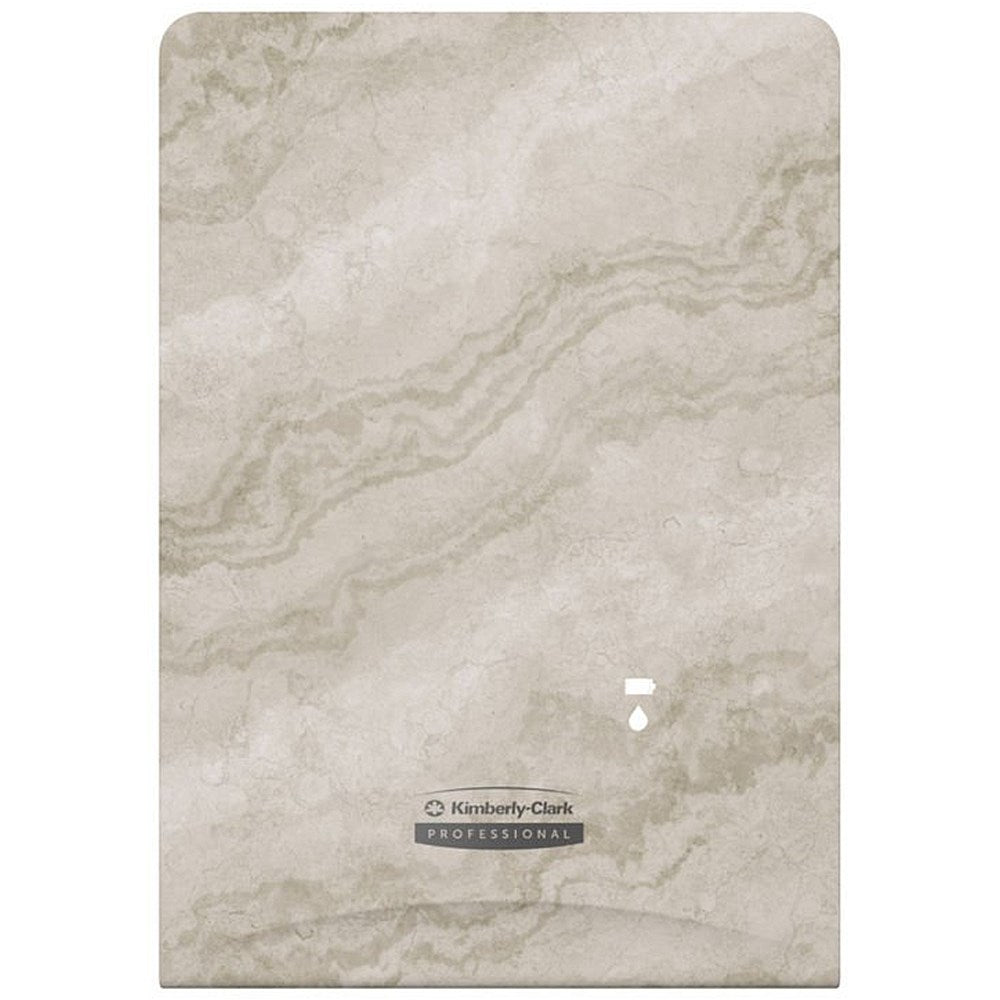 Kimberly Clark Icon Faceplate for Auto Soap and Sanitiser Dispenser Warm Marble